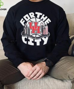 Houston Cougars basketball for the city logo shirt