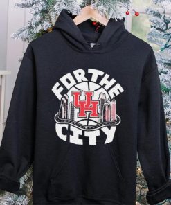 Houston Cougars basketball for the city logo shirt