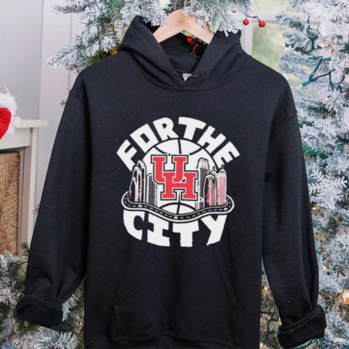 Houston Cougars basketball for the city logo shirt
