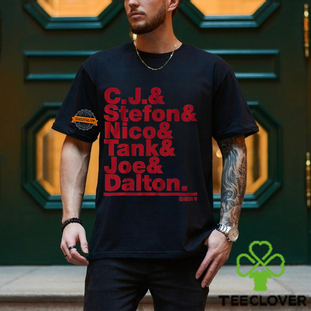 Houston Football Cj & Stefon & Nico & Tank & Joe & Dalton Shirt Houston Football Cj & Stefon & Nico & Tank & Joe & Dalton Shirt