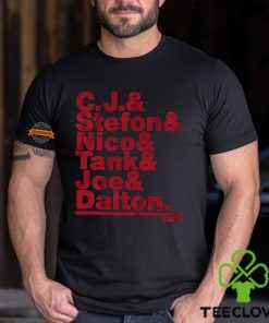 Houston Football Cj & Stefon & Nico & Tank & Joe & Dalton Shirt