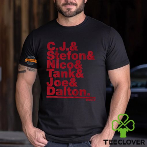 Houston Football Cj & Stefon & Nico & Tank & Joe & Dalton Shirt