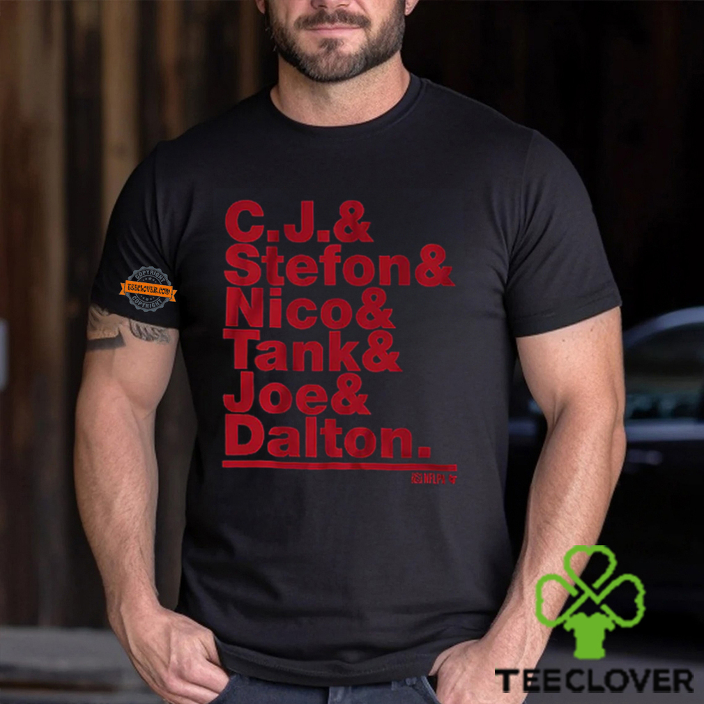 Houston Football Cj & Stefon & Nico & Tank & Joe & Dalton Shirt Houston Football Cj & Stefon & Nico & Tank & Joe & Dalton Shirt