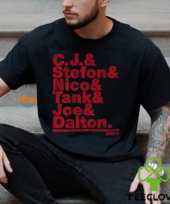 Houston Football Cj & Stefon & Nico & Tank & Joe & Dalton Shirt