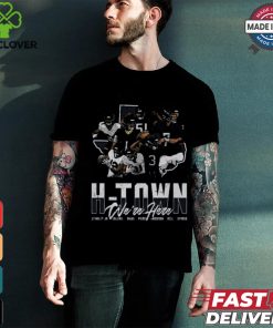 Houston Football H Town We're Here 2024 T Shirt