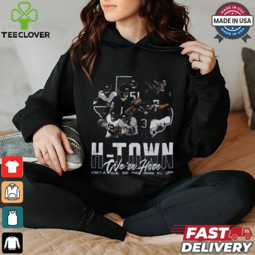 Houston Football H Town We’re Here 2024 T Shirt
