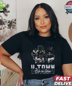 Houston Football H Town We're Here 2024 T Shirt