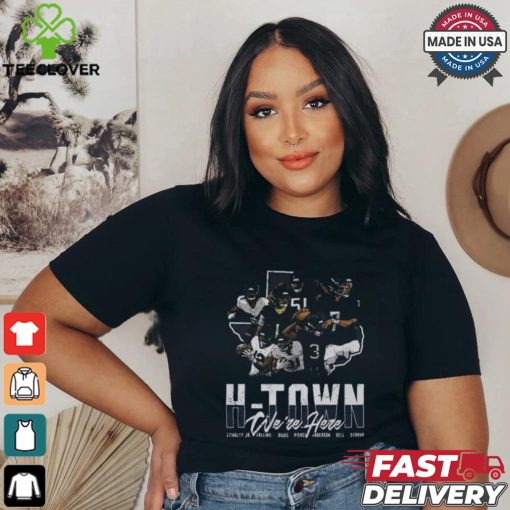 Houston Football H Town We’re Here 2024 T Shirt