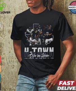 Houston Football H Town We're Here 2024 T Shirt