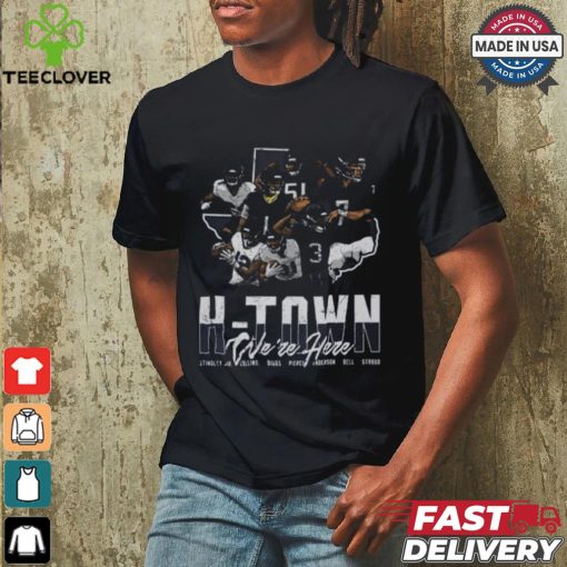 Houston Football H Town We’re Here 2024 T Shirt