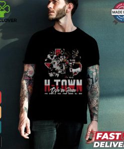 Houston Football H Town We're Here T Shirt