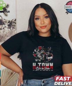 Houston Football H Town We're Here T Shirt