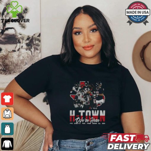 Houston Football H Town We’re Here T Shirt