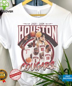 Houston NCAA Men's Basketball Official 2023 2024 Post Season T Shirt