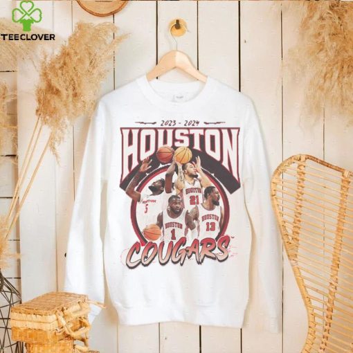 Houston NCAA Men’s Basketball Official 2023 2024 Post Season T Shirt