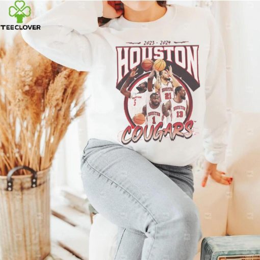 Houston NCAA Men’s Basketball Official 2023 2024 Post Season T Shirt