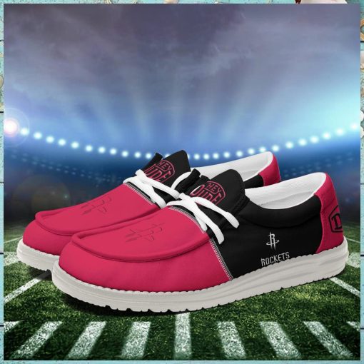 Houston Rockets 2024 Personalized Hey Dude Shoes