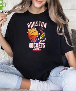 Houston Rockets And My Hero Academia All Might Smash T Shirt