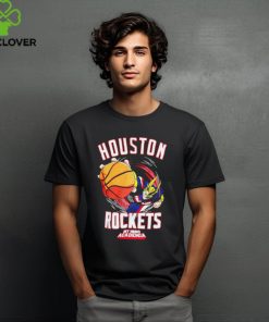 Houston Rockets And My Hero Academia All Might Smash T Shirt