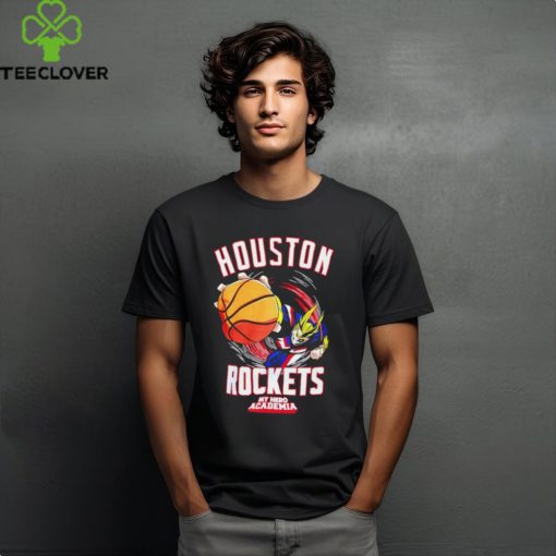 Houston Rockets And My Hero Academia All Might Smash T Shirt