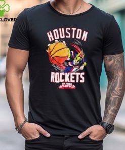 Houston Rockets And My Hero Academia All Might Smash T Shirt