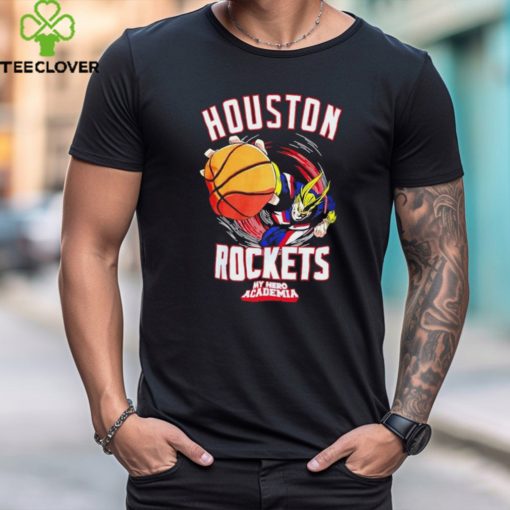 Houston Rockets And My Hero Academia All Might Smash T Shirt