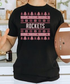 Houston Rockets Holiday Christmas Tree T Shirt