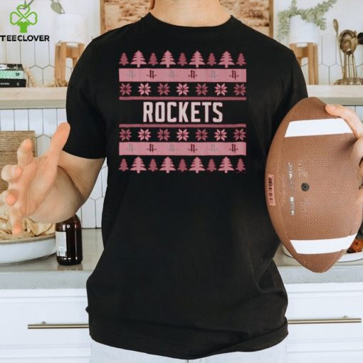 Houston Rockets Holiday Christmas Tree T Shirt