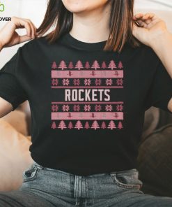 Houston Rockets Holiday Christmas Tree T Shirt