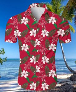Houston Rockets NBA 3D Hawaiian Shirt Small Flowers Gift For Fans 1 Houston Rockets NBA 3D Hawaiian Shirt Small Flowers Gift For Fans