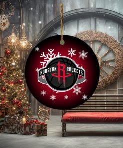 Houston Rockets NBA Personalized Xmas Holiday 2023 Gifts Christmas Decorations Ornament