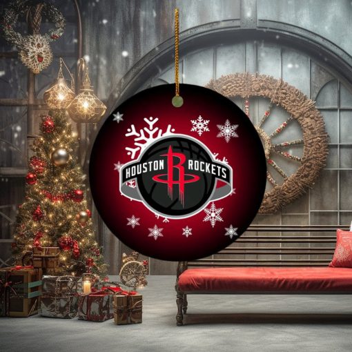 Houston Rockets NBA Personalized Xmas Holiday 2023 Gifts Christmas Decorations Ornament
