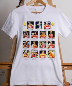 Houston Rockets all players 1995 NBA World Champions graphic shirt