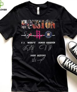 Houston Sports Team Houston Texan Houston Rockets And Houston Astros Signatures shirt