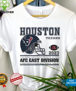 Houston Texans 2023 the wild card playoff game in the AFC East Division shirt