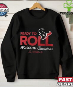 Houston Texans 2024 AFC South Champions Trophy Collection Men's Nike NFL T Shirt