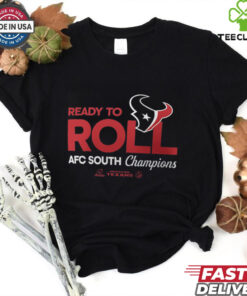 Houston Texans 2024 AFC South Champions Trophy Collection Men's Nike NFL T Shirt