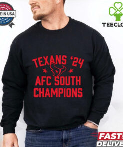 Houston Texans 2024 AFC South Division Champions shirt
