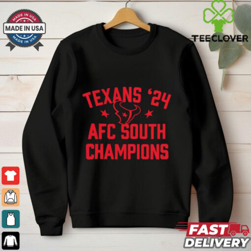 Houston Texans 2024 AFC South Division Champions shirt