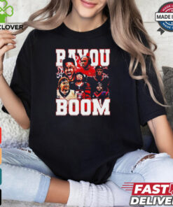 Houston Texans Bayou Boom players vintage shirt