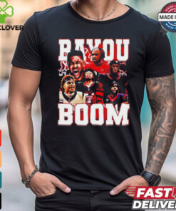 Houston Texans Bayou Boom players vintage shirt