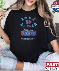 Houston Texans Born x Raised Black Chrome Rocker Shirt