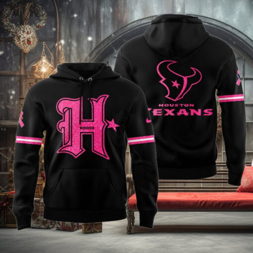 Houston Texans Breast Cancer Awareness 2024 Hoodie1