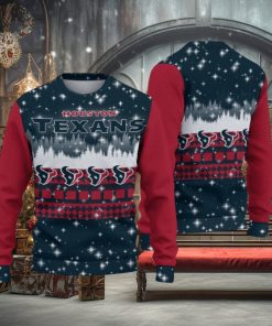 Houston Texans Christmas Forest Hot Trending Ugly Sweater For Fans