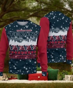 Houston Texans Christmas Forest Hot Trending Ugly Sweater For Fans