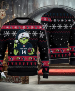 Houston Texans Custom Chrismas Ugly Sweater