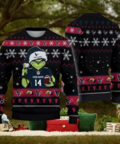 Houston Texans Custom Chrismas Ugly Sweater