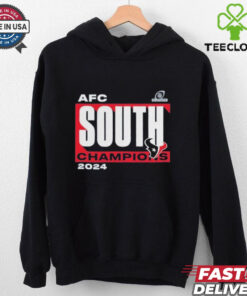 Houston Texans Fanatics 2024 AFC South Division Champions Conquer Shirt