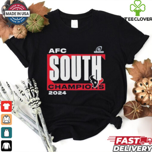 Houston Texans Fanatics 2024 AFC South Division Champions Conquer Shirt
