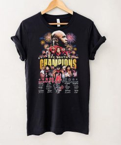 Houston Texans Football Team AFC South Champions 2023 Signatures Shirt